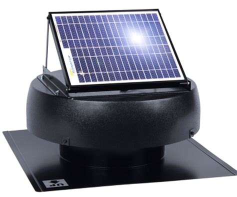 New Solar Powered Attic Fan Ventilator Roof Air Vent Roof Mounted Ebay