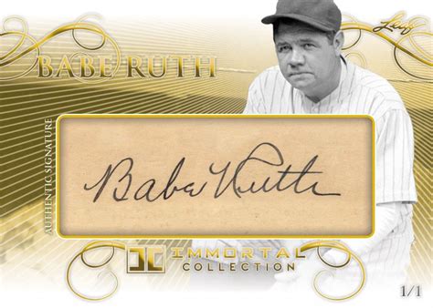 Babe Ruth Autographs The Ultimate Collector’s Guide Old Sports Cards