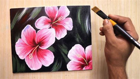 Easy Acrylic Painting For Beginners Of Beautiful And