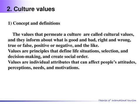 Meaning Of Cultural Values