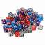 Assorted Colors Dice – 100 Pack Wood Expressions