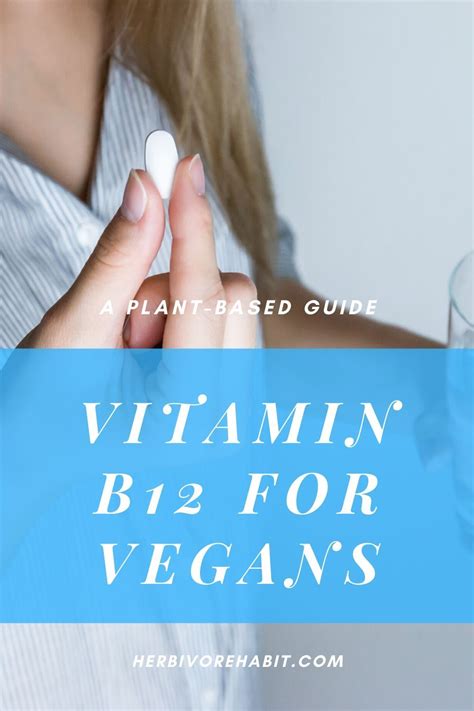 Vitamin B12 For Vegans Vitamins Vitamin B12 Vegan Nutrition