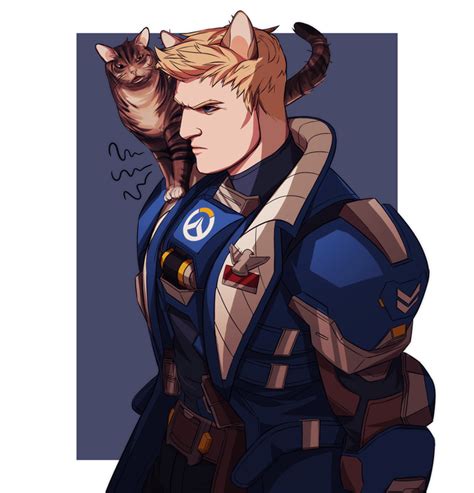 Soldier 76 And Strike Commander Morrison Overwatch And 1 More Drawn