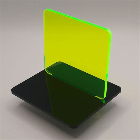Fluorescent Green Cast Acrylic 600x400x3mm Laser Engraving Supplies