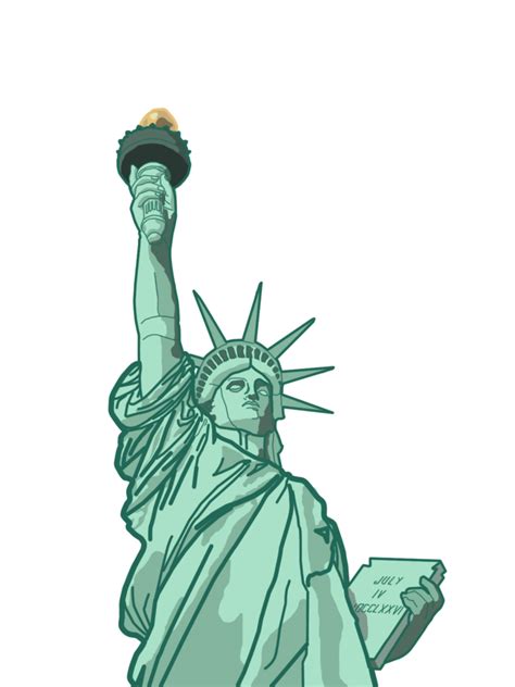 Statue Of Liberty Cartoon Drawing At Getdrawings Free Download