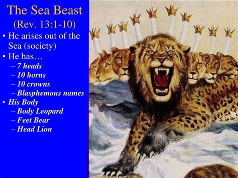 Ppt Revelation 131 18 Satans Agents The Sea Beast And Land Beast