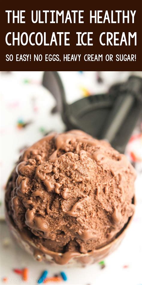 The Ultimate Healthy Chocolate Ice Cream Healthy Chocolate Ice Cream