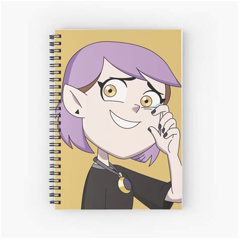 Amity Blight The Owl House Spiral Notebook By Artnchfck Redbubble