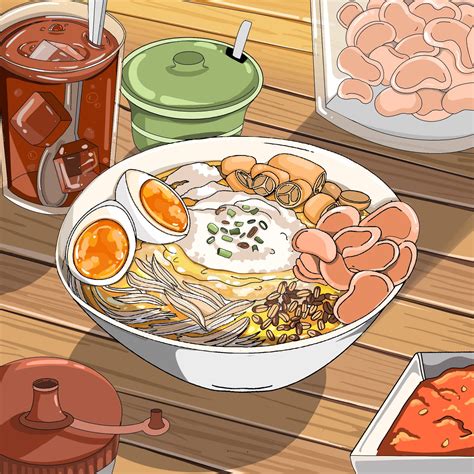 Anime Food Wallpaper