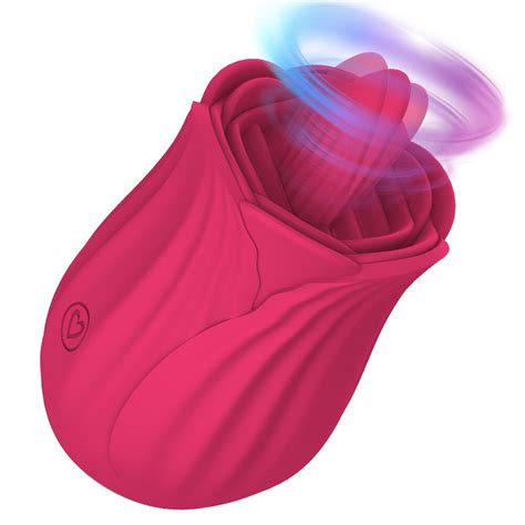 Rose Shape Vagina Sucking Vibrator Intimate Good Nipple Sucker Oral Licking Clitoris Stimulation