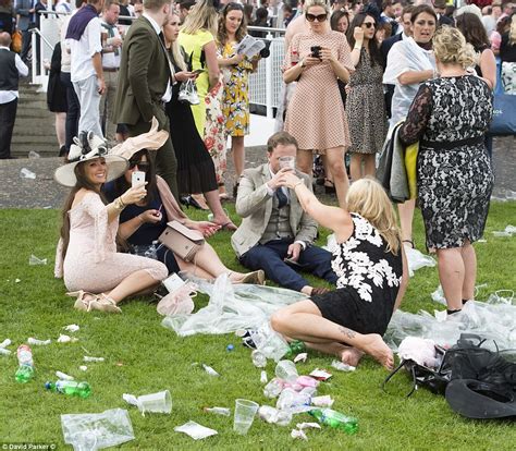 epsom derby s ladies day racegoers show off their style daily mail online