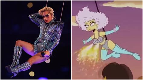 The Simpsons Predicted Lady Gagas Super Bowl Halftime