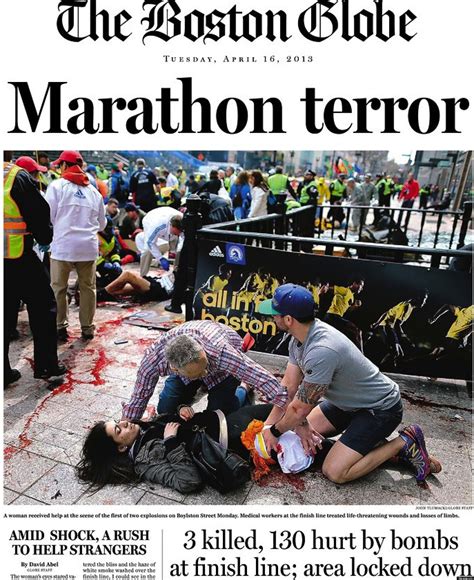 Boston Globe Editor Marathon Coverage Shows Why ‘metro Papers Matter