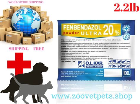 The dosage for panacur/fenbendazole/safeguard with the 10% solution is.2 cc's per lb, or 1 cc every 5 lbs dog or cat. 2,2lb ( 1000g Fenbendazole ultra 20% ) Antihelminthic ...