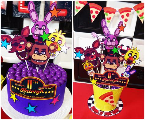 Fnaf Five Nights At Freddys Birthday Party Ideas Photo 4 Of 24