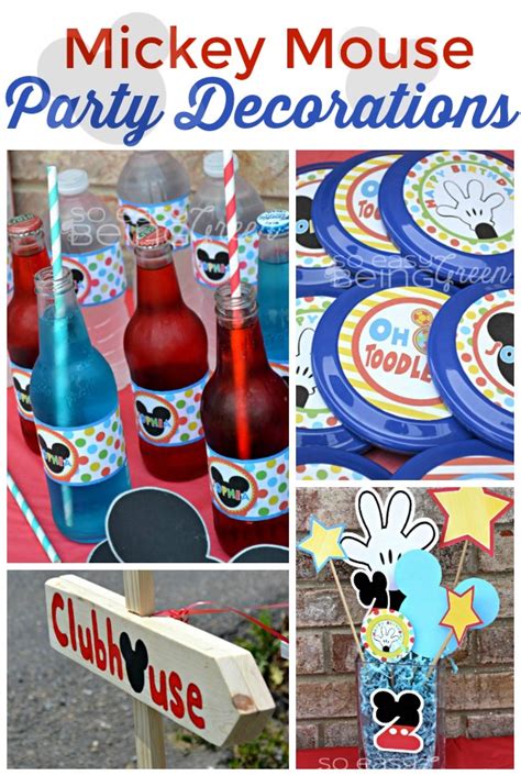 Check spelling or type a new query. Mickey Mouse Birthday Party Decorations