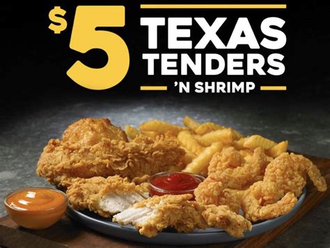 Churchs Chicken Introduces The New 5 Texas Tenders N Shrimp Meal