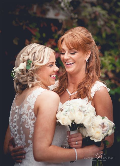 leanne and lauren s rathsallagh country house wedding — elaine barker photography lesbian