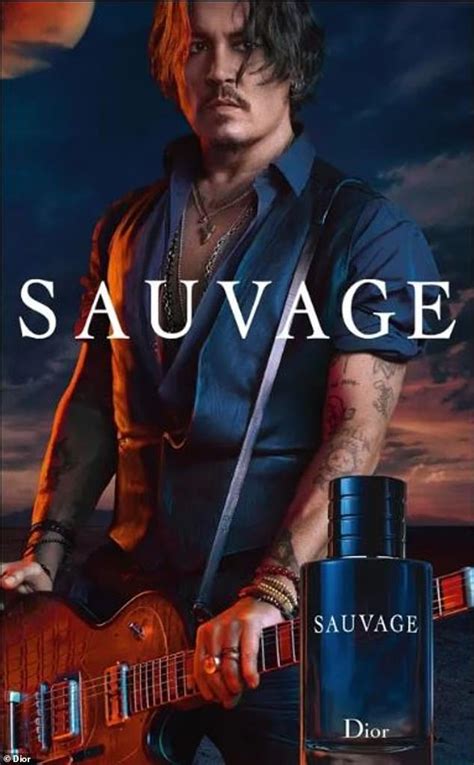 Johnny Depp Re Signs With Dior As The Face Of Sauvage Cologne In Multi