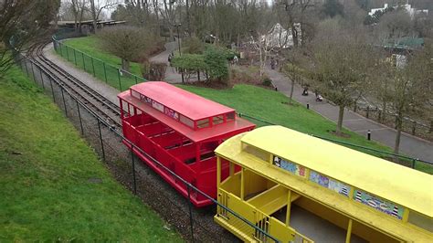 The Hill Train Ride At Legoland Windsor Uk March 2017 Youtube