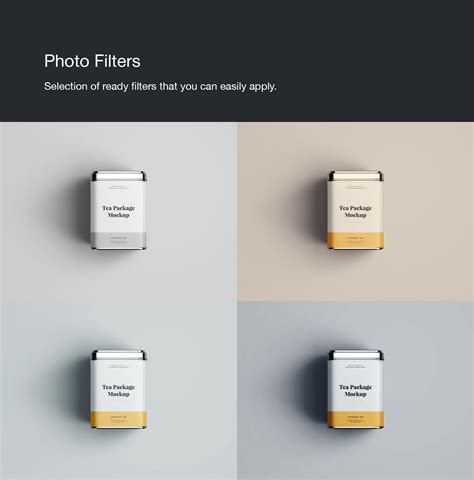 Download Tea Package Mockup