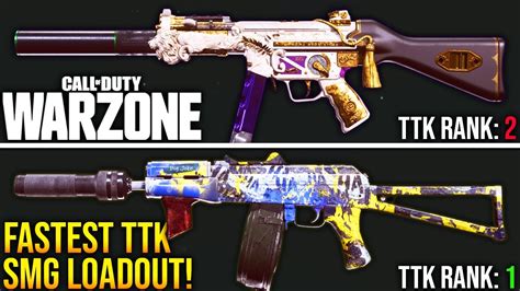 Call Of Duty Warzone The New Fastest Killing Smg Warzone Best