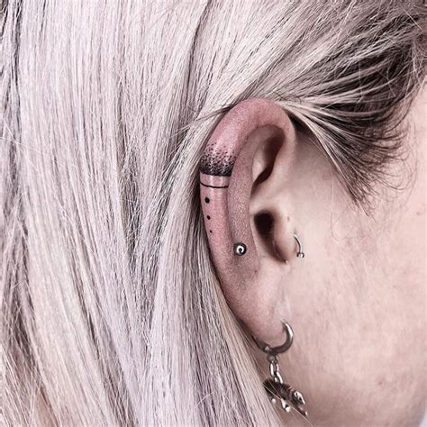 Ear Tattoo Ideas For Your Next Ink Ear Lobe Tattoo Behind Ear Tattoos Tattoos