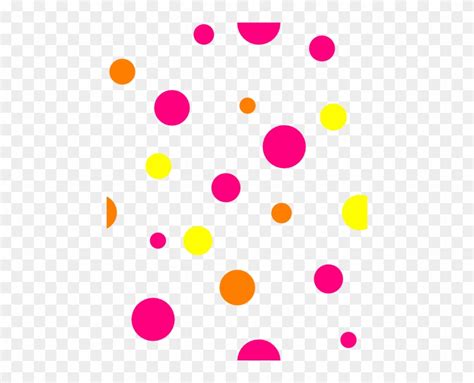 Dots Clipart Transparent Free Polka Dot Background Clipart Free