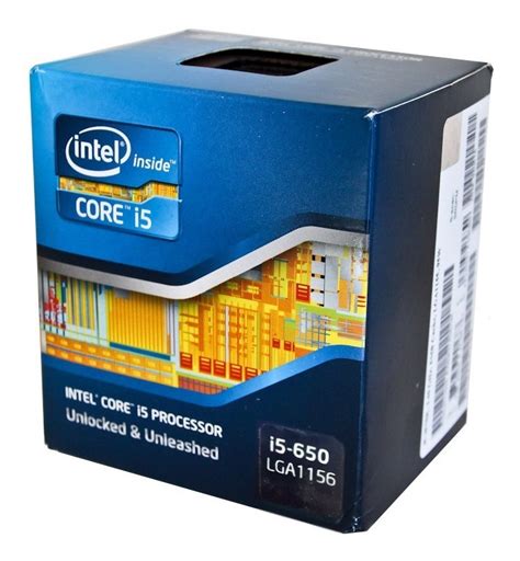 Procesador Intel Core I5 650 Socket 1156 34 Ghz Nuevo Mercado Libre