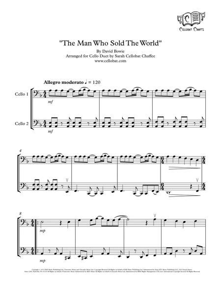 the man who sold the world by david bowie digital sheet music for score download and print a0