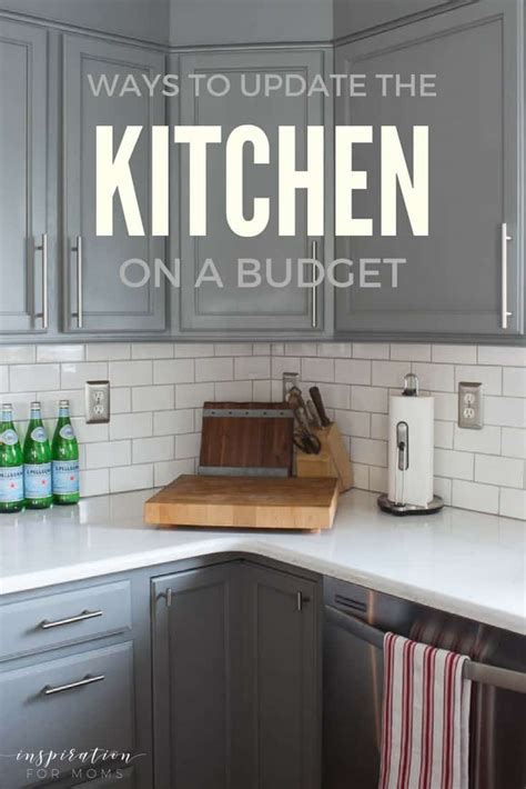 Measure the height of your cabinets. Three Ways to Update Your Kitchen on a Budget ...