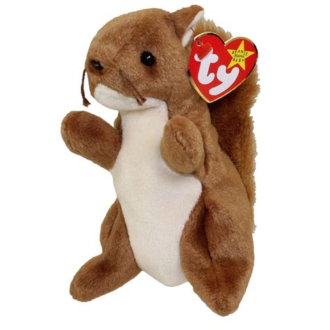 Ty Beanie Baby Nuts The Squirrel 55 Inch