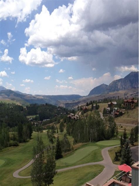 This Is A View Of The Golf Course From Our Hotel The Peaks Resort And