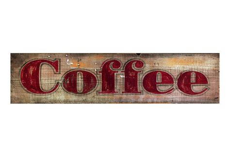 Traffic grade custom metal signs from 3m outlast competitor's. Custom Coffee Vintage Style Metal Sign - Personalized ...