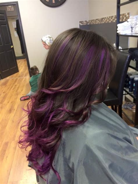 Purple Ombre Hair Hair Dye Tips Dip Dye Hair Hair Styles