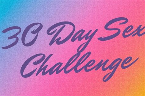 30 Day Sex Challenge Etsy