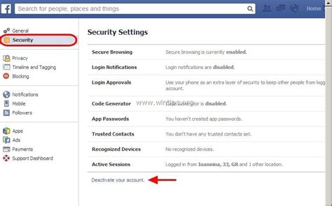 How To Permanently Delete Your Facebook Account Windows