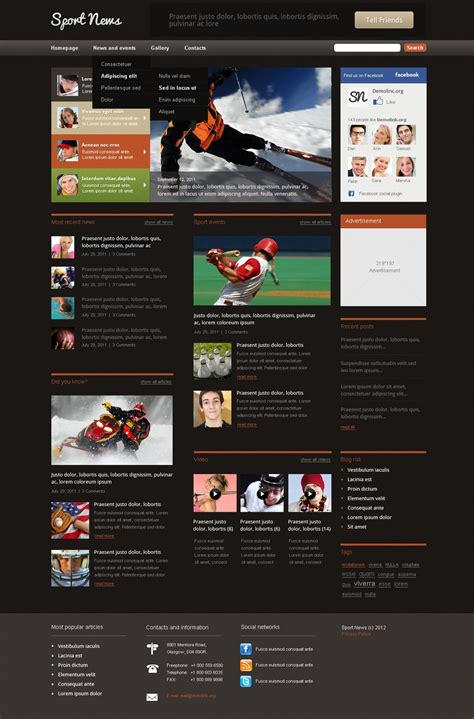 News portal is the ultimate magazine theme with creative design and powerful features that allow you to quickly and easily create a style to . News Portal WordPress Theme #38063