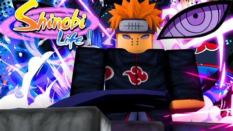 New Code The Power Of The Rinnegan In Shinobi Life 2 Youtube