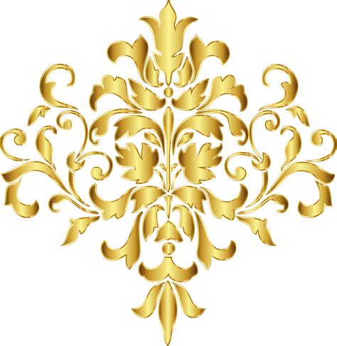 Templat Design Vector Art Png Flower Gold Undangan Te Vrogue Co