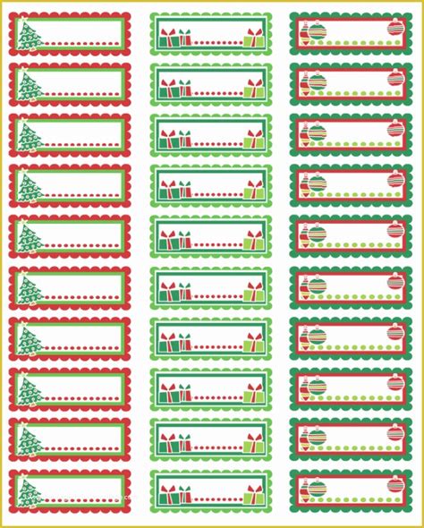 Christmas Labels Free Printable Templates Of Christmas Labels Editable