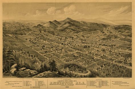 Historic Map Anniston Al 1903 World Maps Online