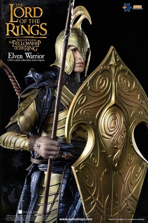 Elven Warrior Lord Of The Rings Asmus Toys 16 Scale Figure