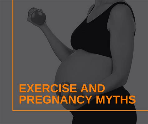 Exercise And Pregnancy Myth Busting