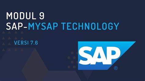 SAP Modul 9 MySAP Technology YouTube