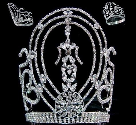 Miss Beauty Pageant Rhinestone Crown Crowndesigners