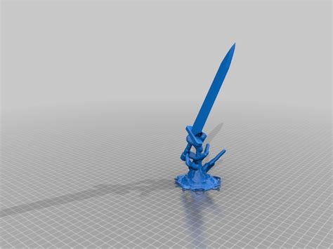 Free 3d File Spiritual Weapon Mace And Sword・3d Print Design To Download