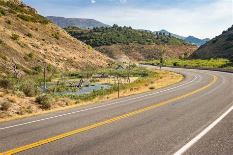 Us Route 89 Roadside Diversion Thistle Utah