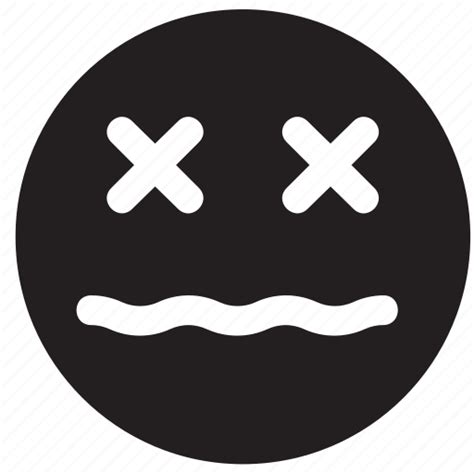Dead Emoji Emoticon Emotion Face Sick Icon Download On Iconfinder