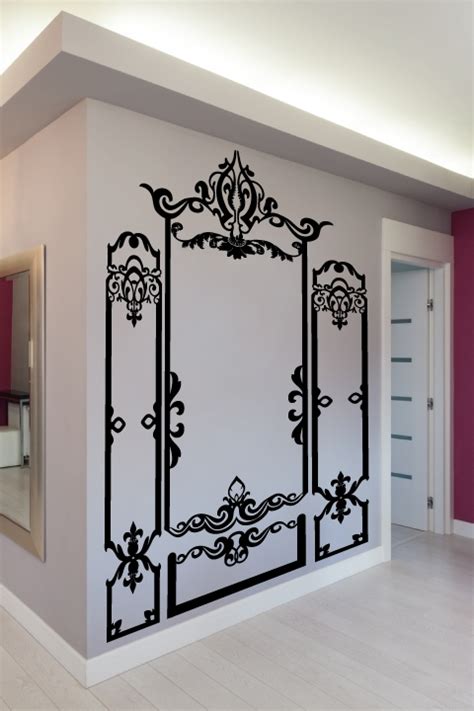 Wall Decals Baroque Molding Art Without Boundaries
